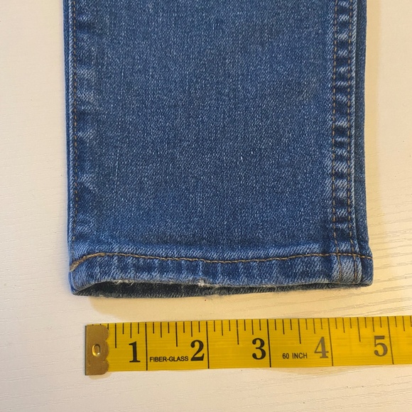 Madewell 10" High Rise Skinny Exposed Button Fly Size 31 - Picture 14 of 15